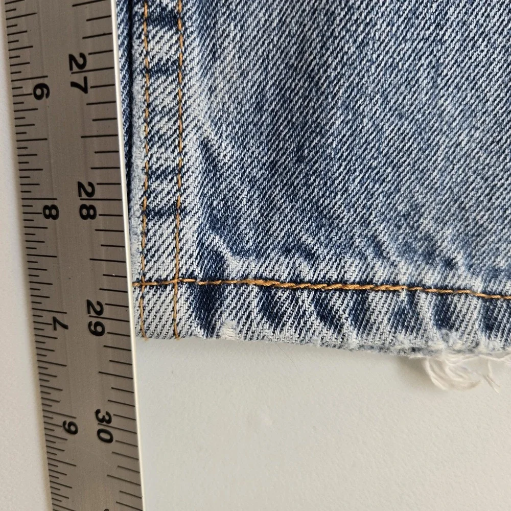 Levi's Jeans 505 Men's‎ 38x30 Cotton Regular Fit Straight Leg Blue (38x29) 90s